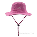 Emroidered polyester bucket hat